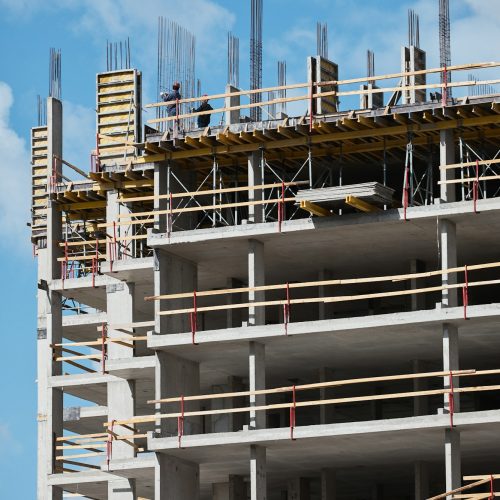 Residential Building Under Construction